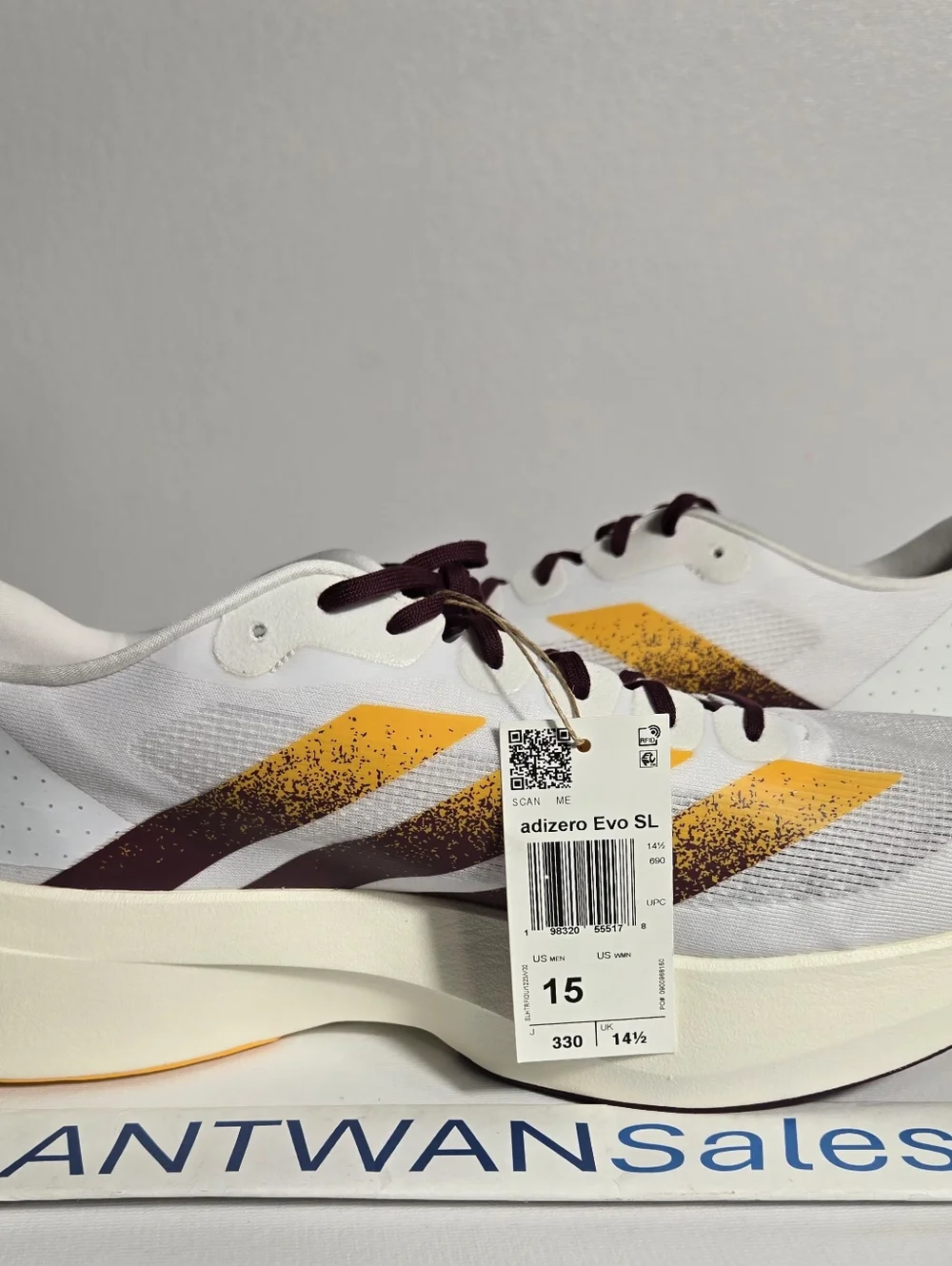 Adidas x ASU Sun Devils Adizero Evo SL Running Shoes JQ4572 Men’s Size 15
